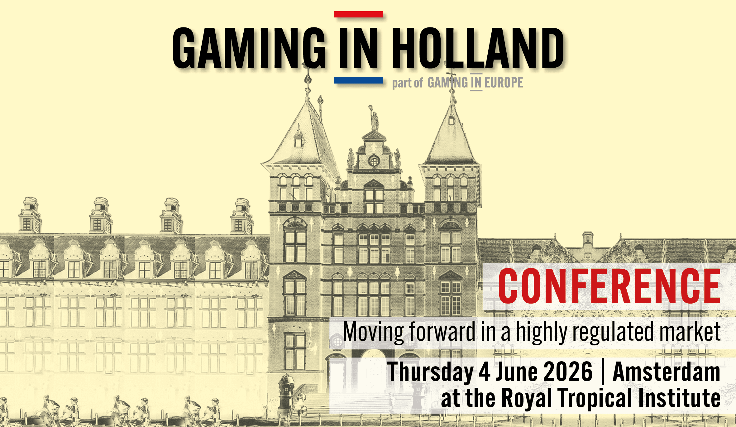 2026 Gaming in Holland Conference announces speaker lineup