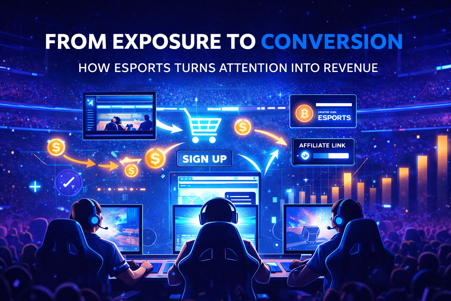 From Exposure to Conversion: How Esports Turns Attention into Revenue